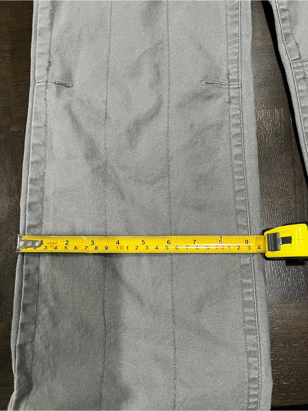 Caterpillar Reclaimed Men's Canvas Work Pants Gray Size 30 Construction